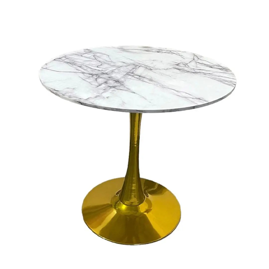 Mesa Tulip Gold 80 cm
