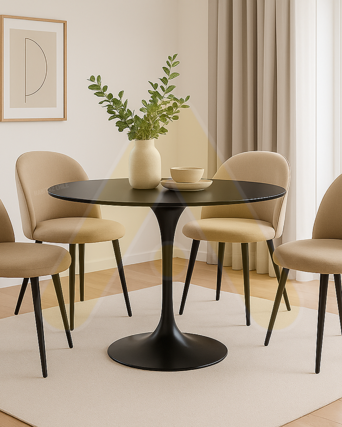 Comedor Tulip Nordic Black
