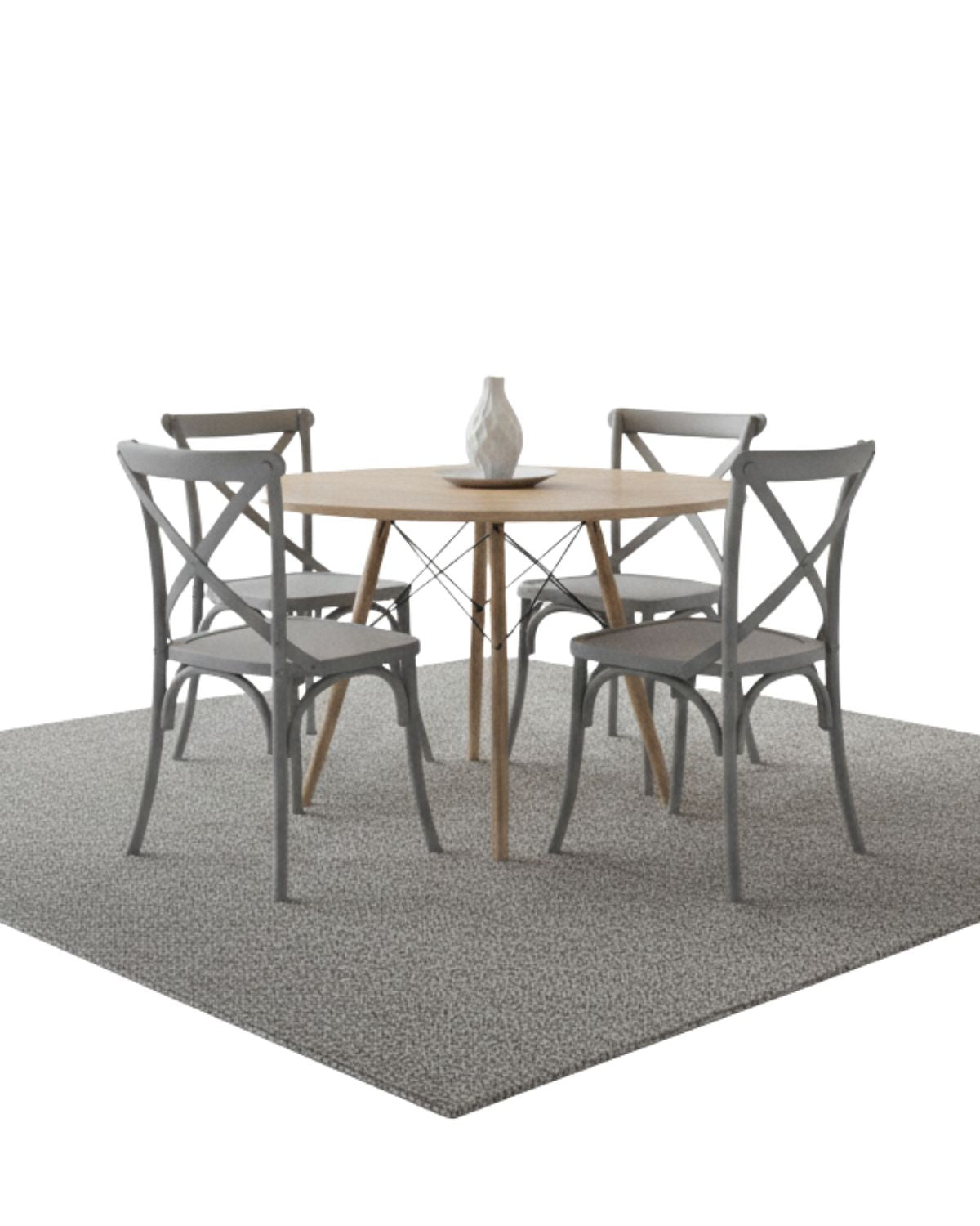 Comedor Sena Eames Wood