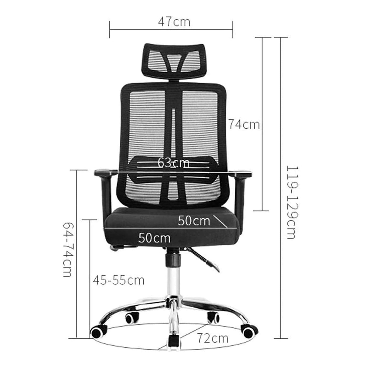 Silla de Escritorio Mesh Ergonómica