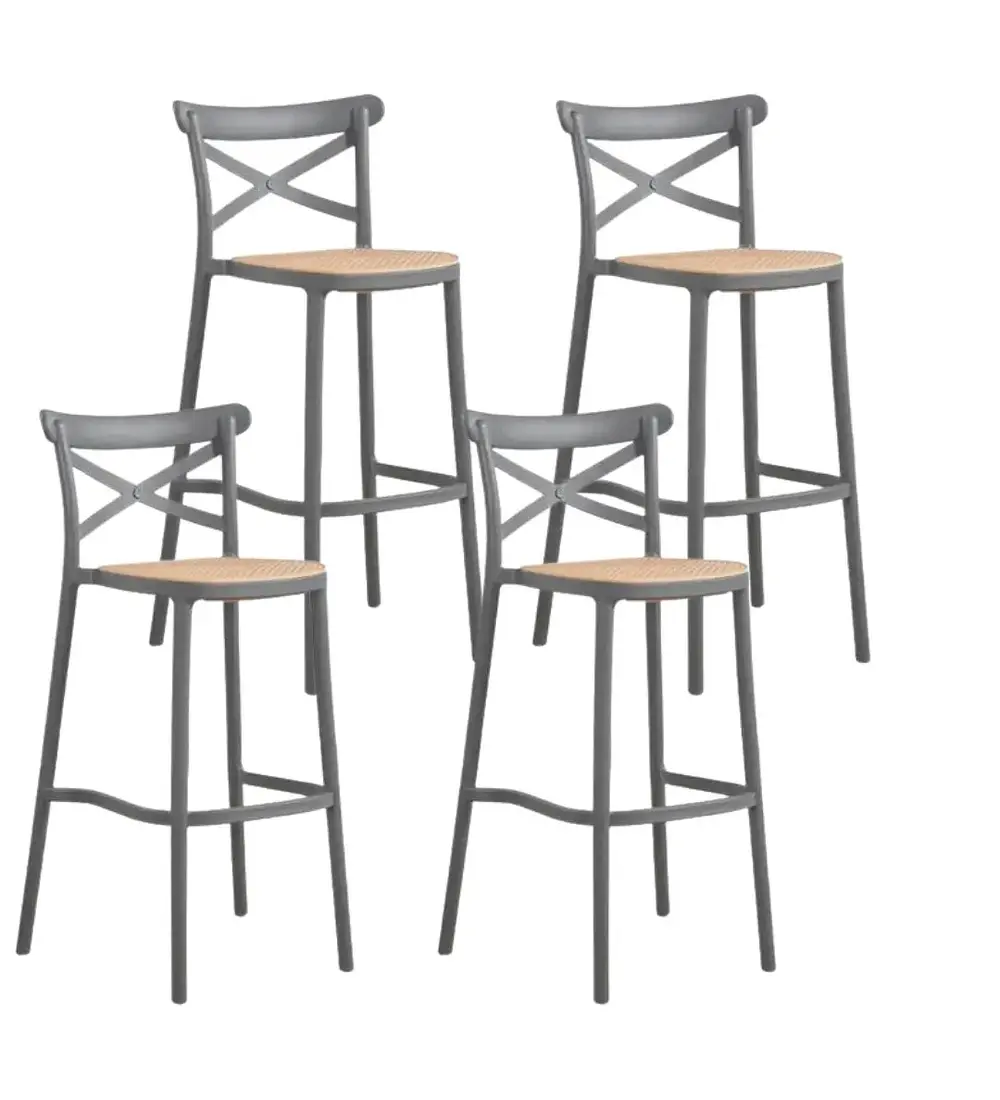 Pack 4 Taburetes Sena 75 cm