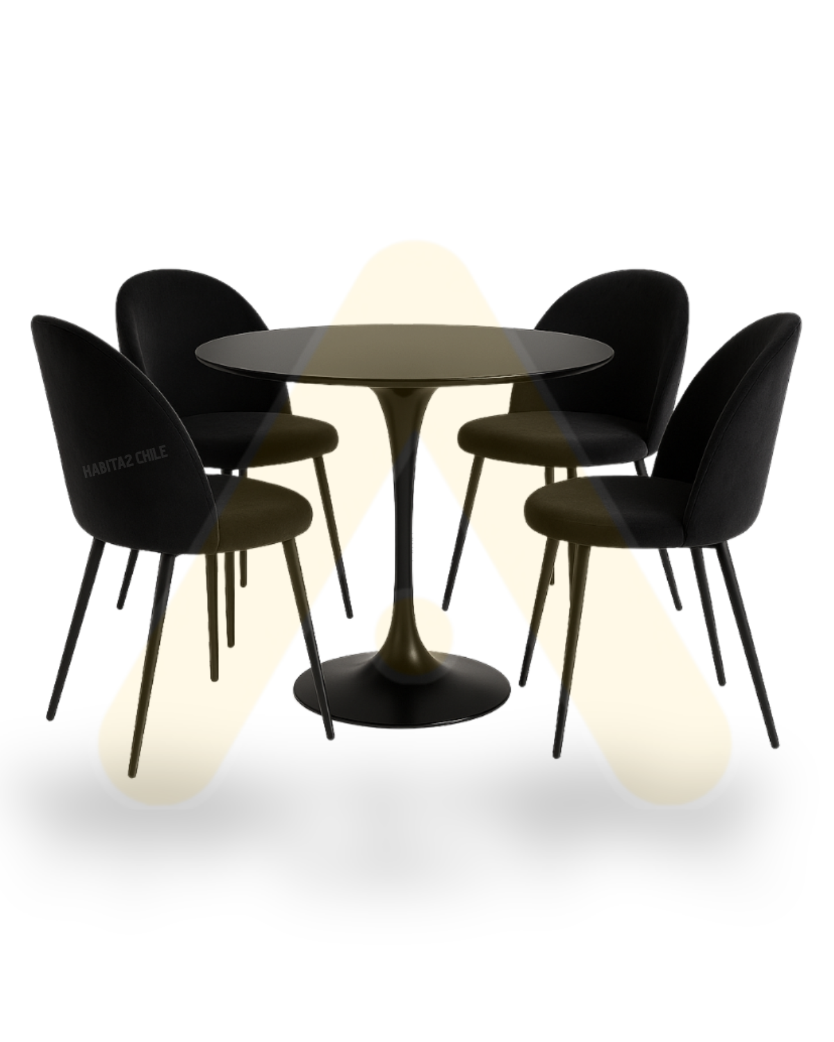 Comedor Tulip Nordic Black