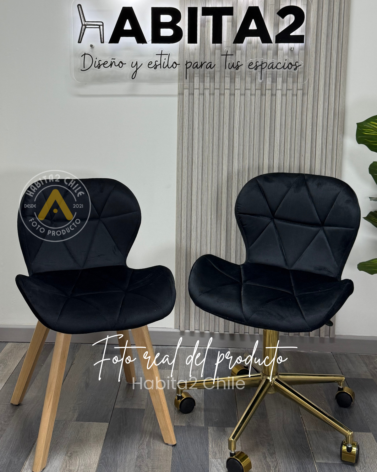 Pack Sillas Manicurista Mariposa Felpa