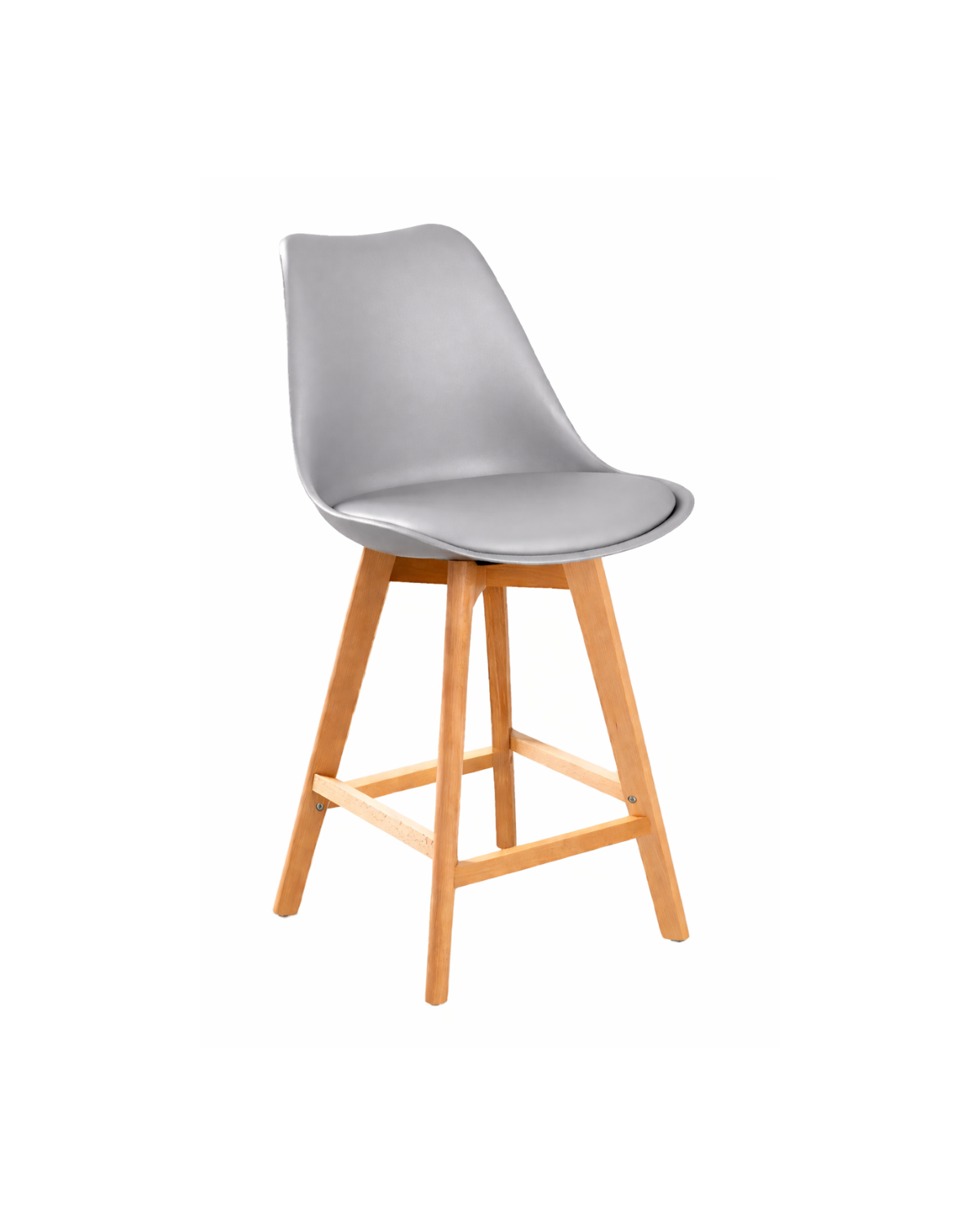 Taburete Tulip Wood 66 cm