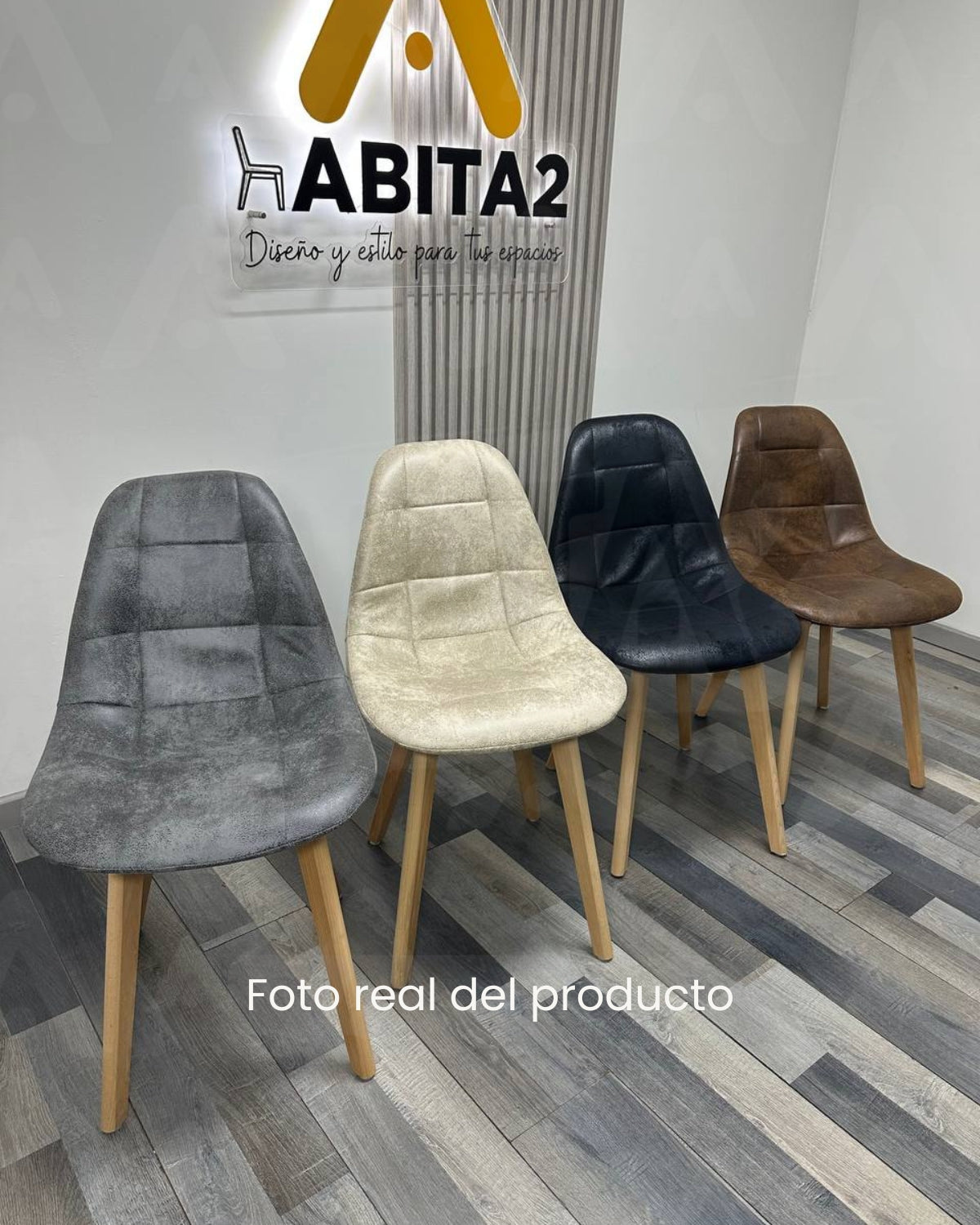 Silla Capitone Gamuza