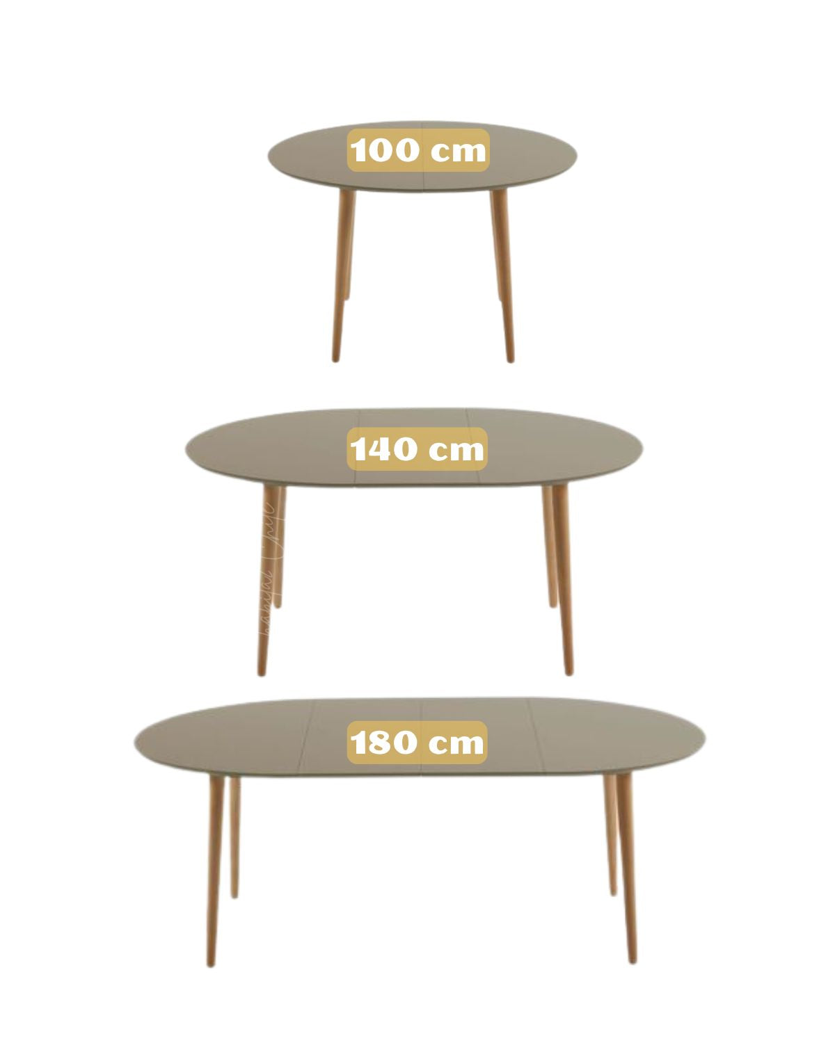 Mesa Extensible 100-140-180 cm