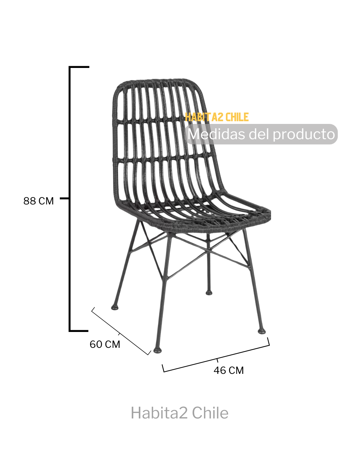 Silla Rattan Santorini