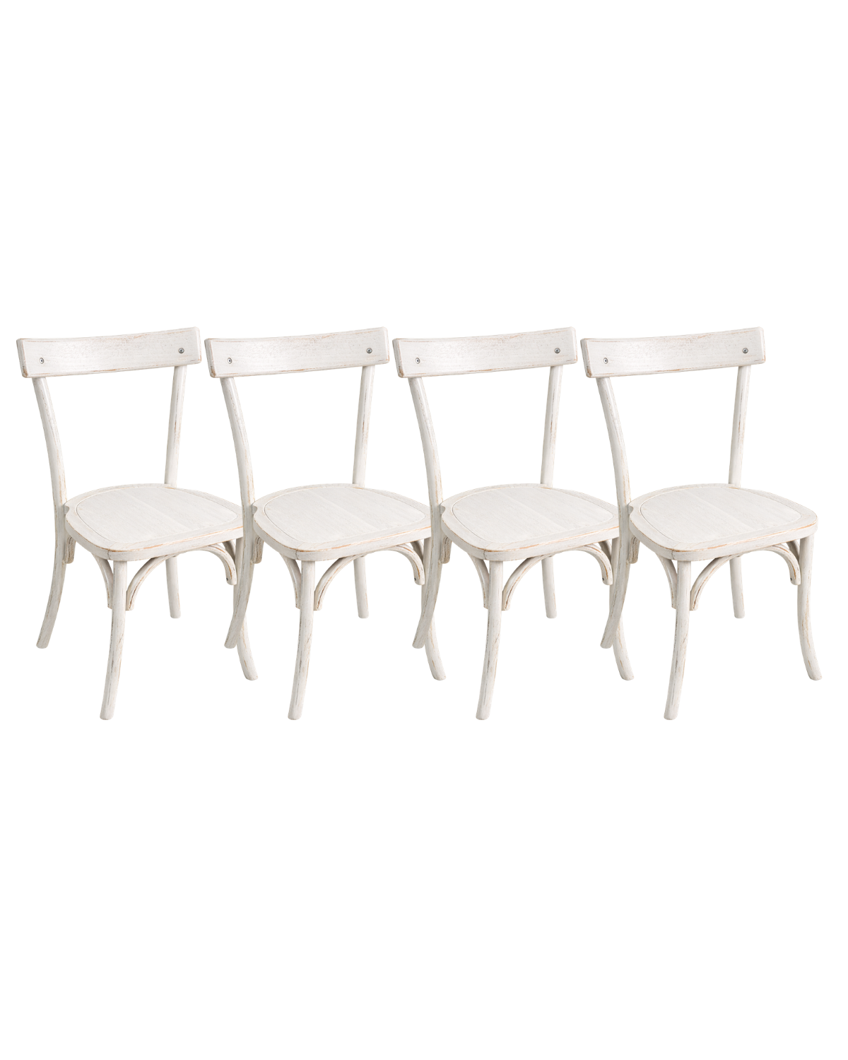 Pack 4 Sillas Vintage de Madera