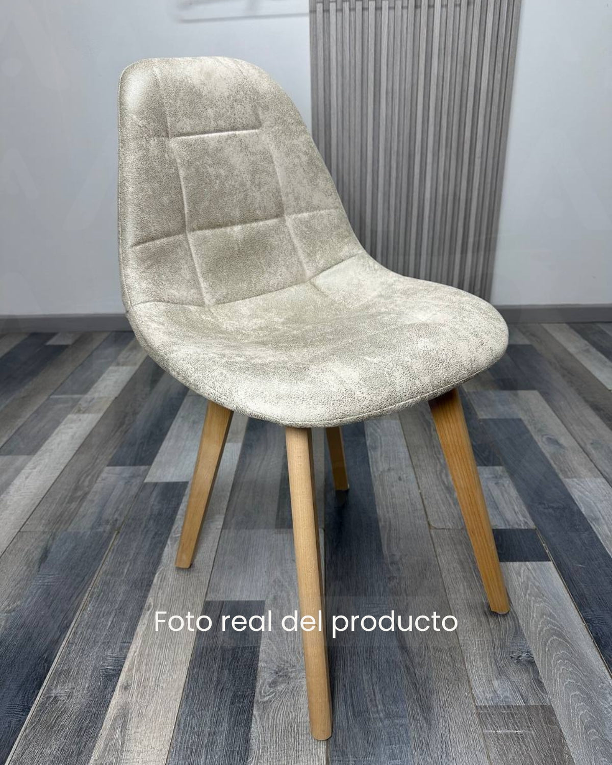 Silla Capitone Gamuza