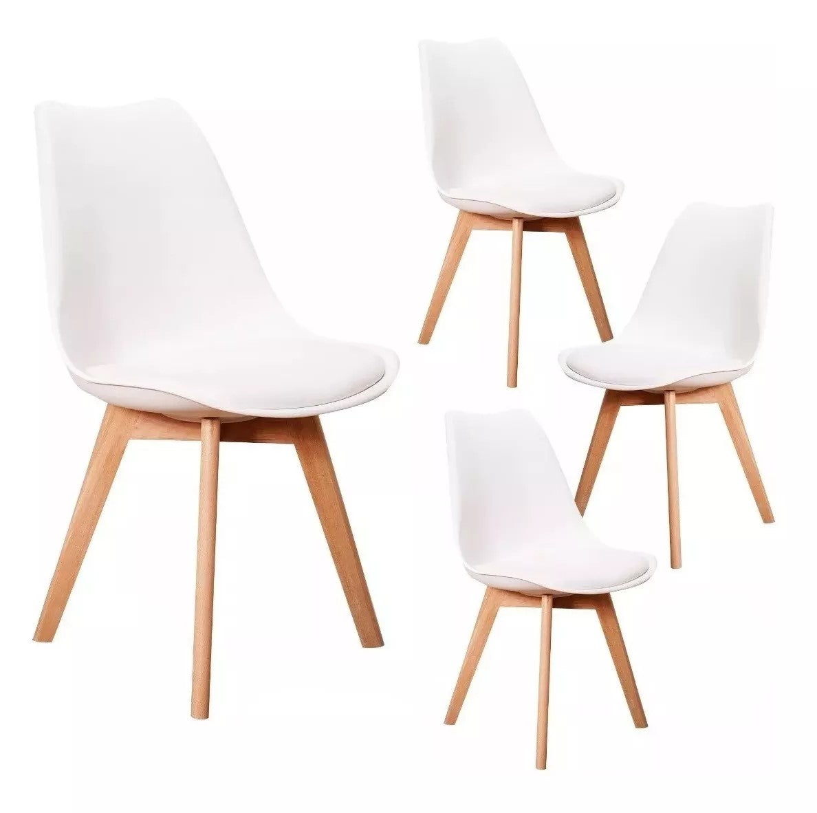 Pack 4 Silla Tulip