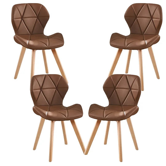 Pack 4 Sillas Radar Wood