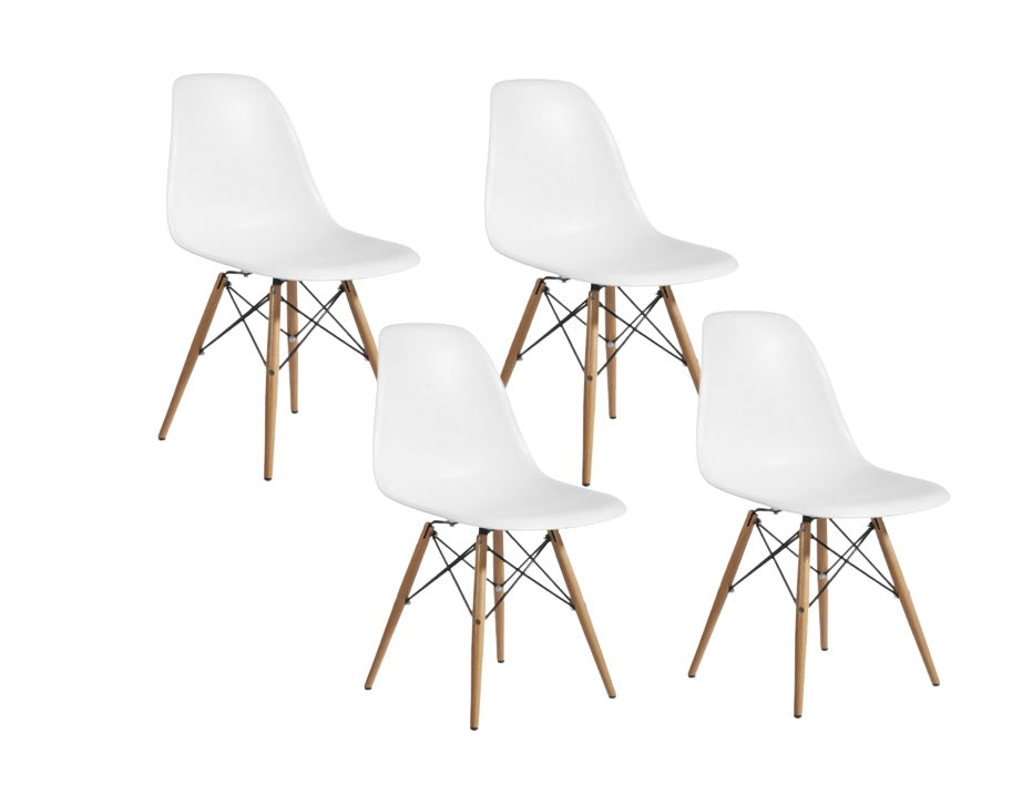 Pack 4 Sillas Eames