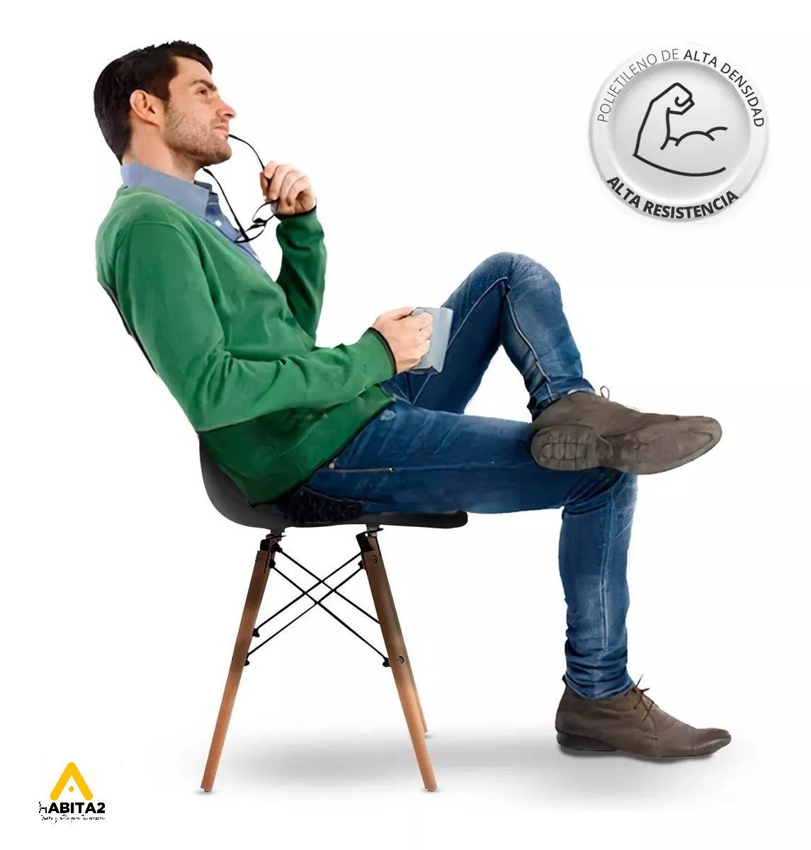 Pack 4 Sillas Eames