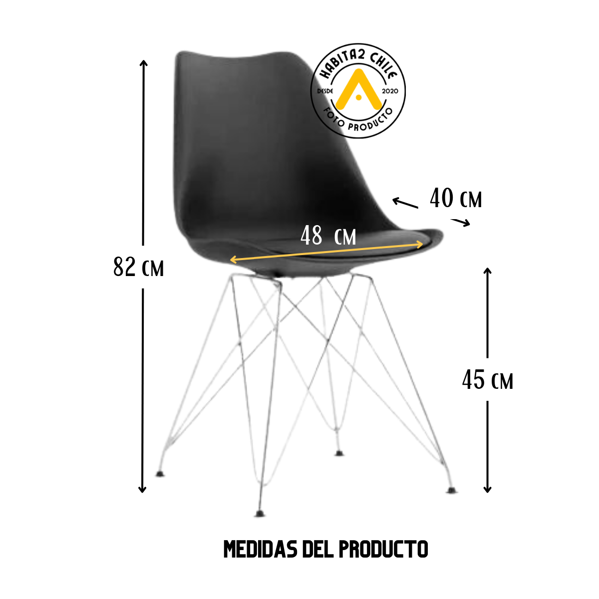 Silla Tulip Silver