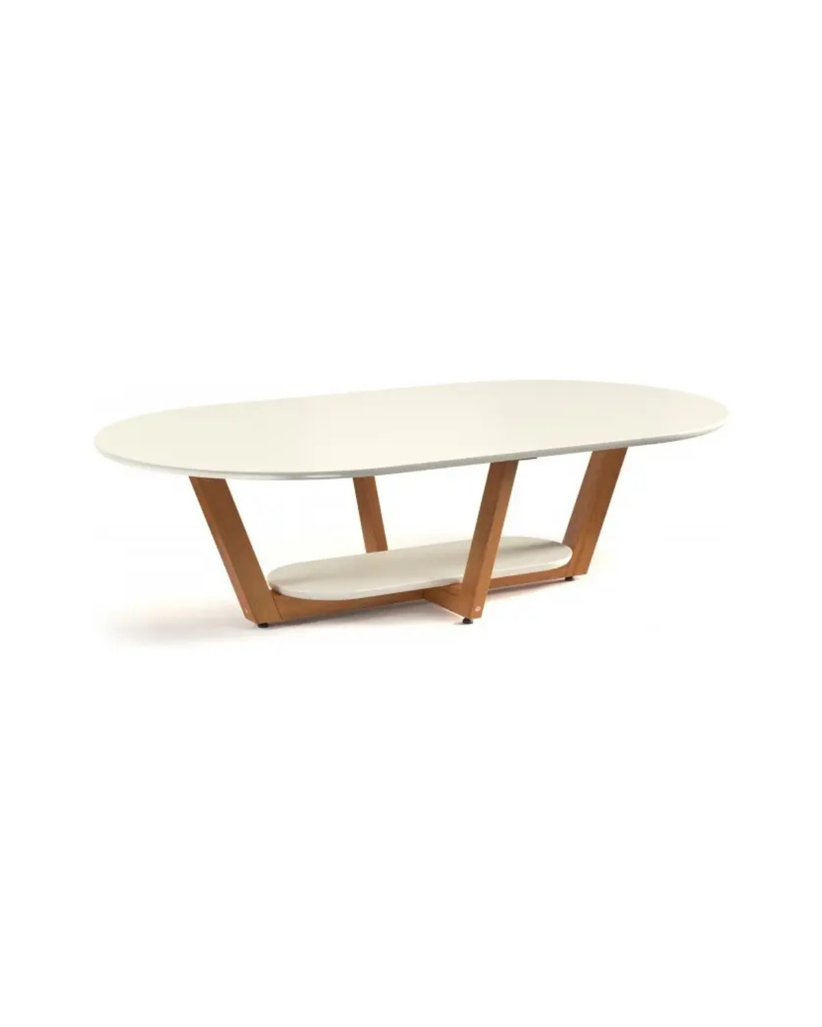 Mesa de Centro Oval 120x68cm