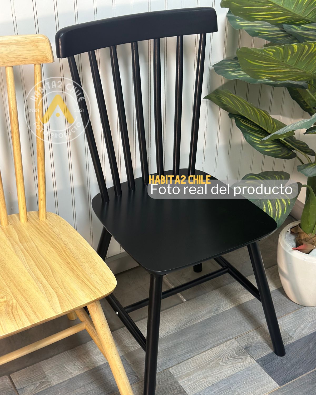 Pack 2 Sillas Windsor Madera