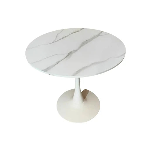 Mesa Tulip simil Marmol 100 cm