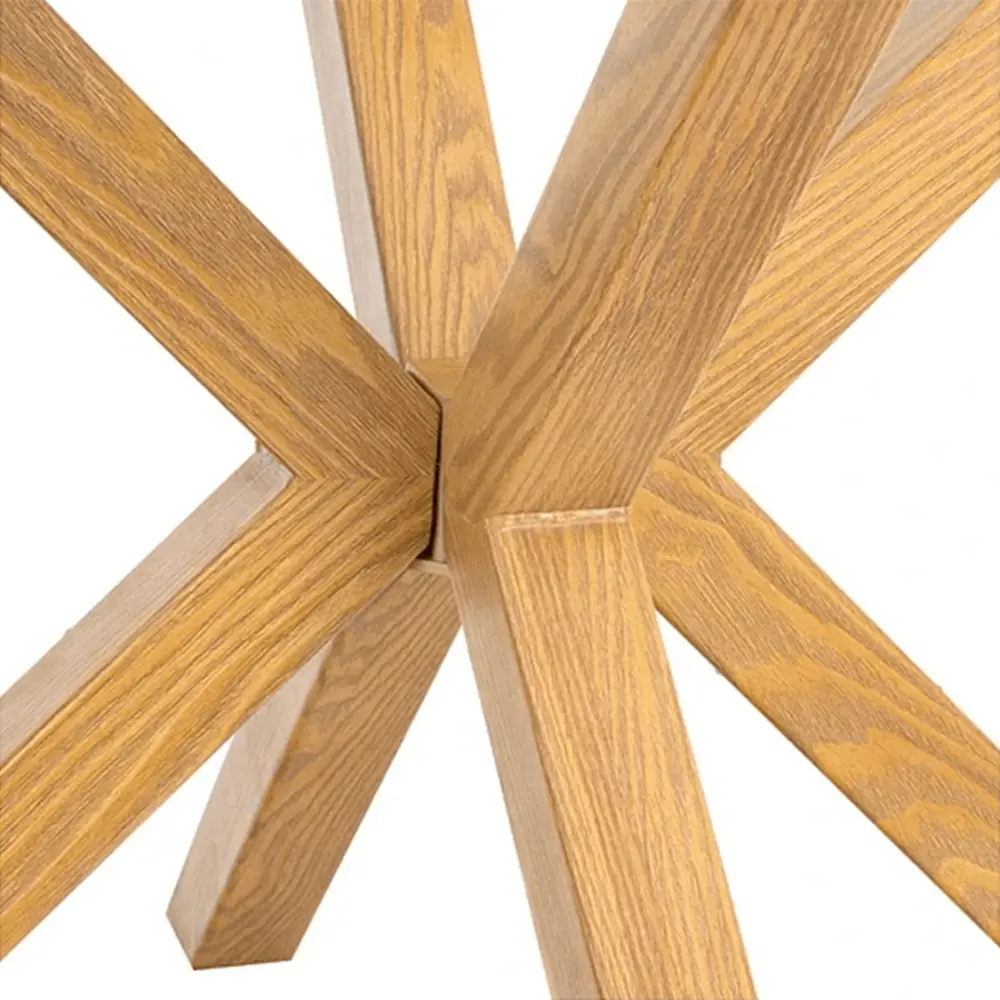 Mesa Nordic de vidrio 120 cm