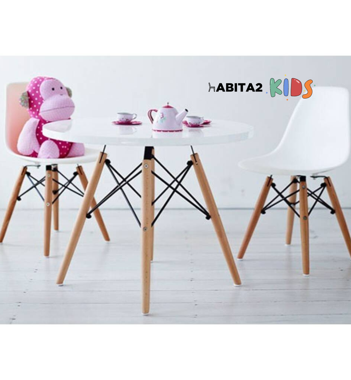 Mesa Eames Infantil 60 cm