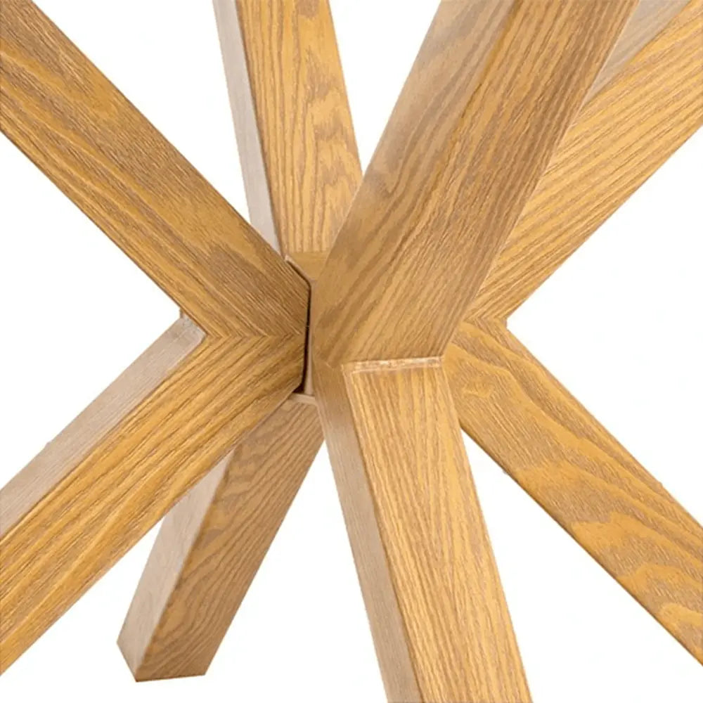 Mesa Nordic de vidrio 100 cm