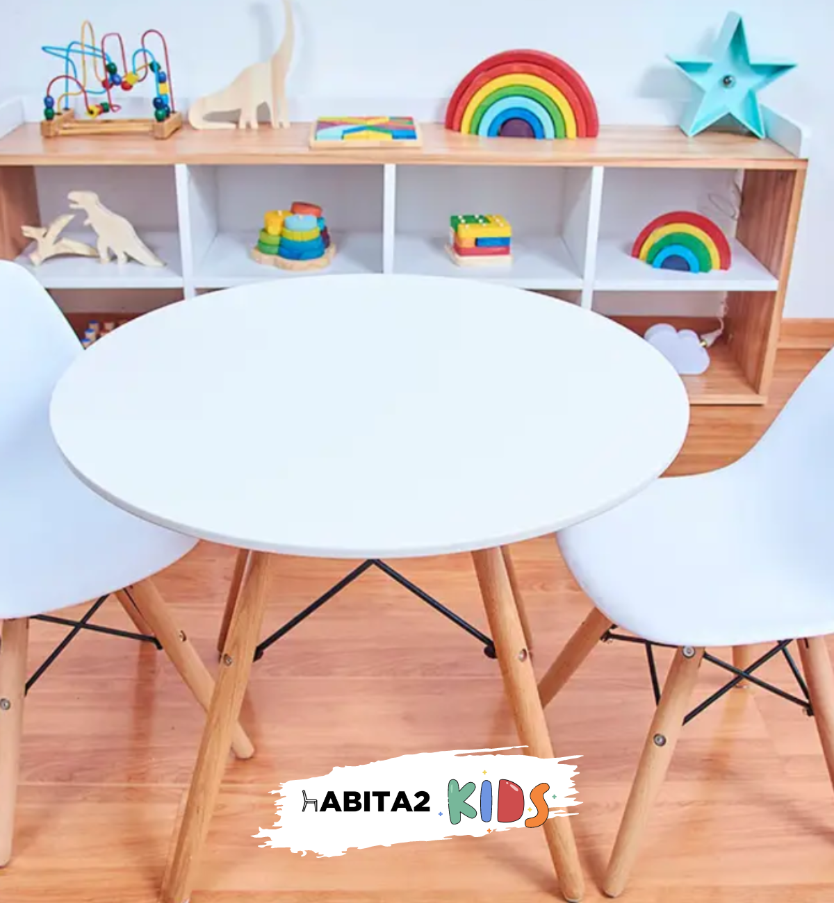 Mesa Eames Infantil 60 cm