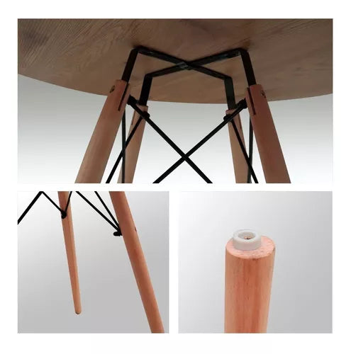 Mesa Eames Wood 120 cm