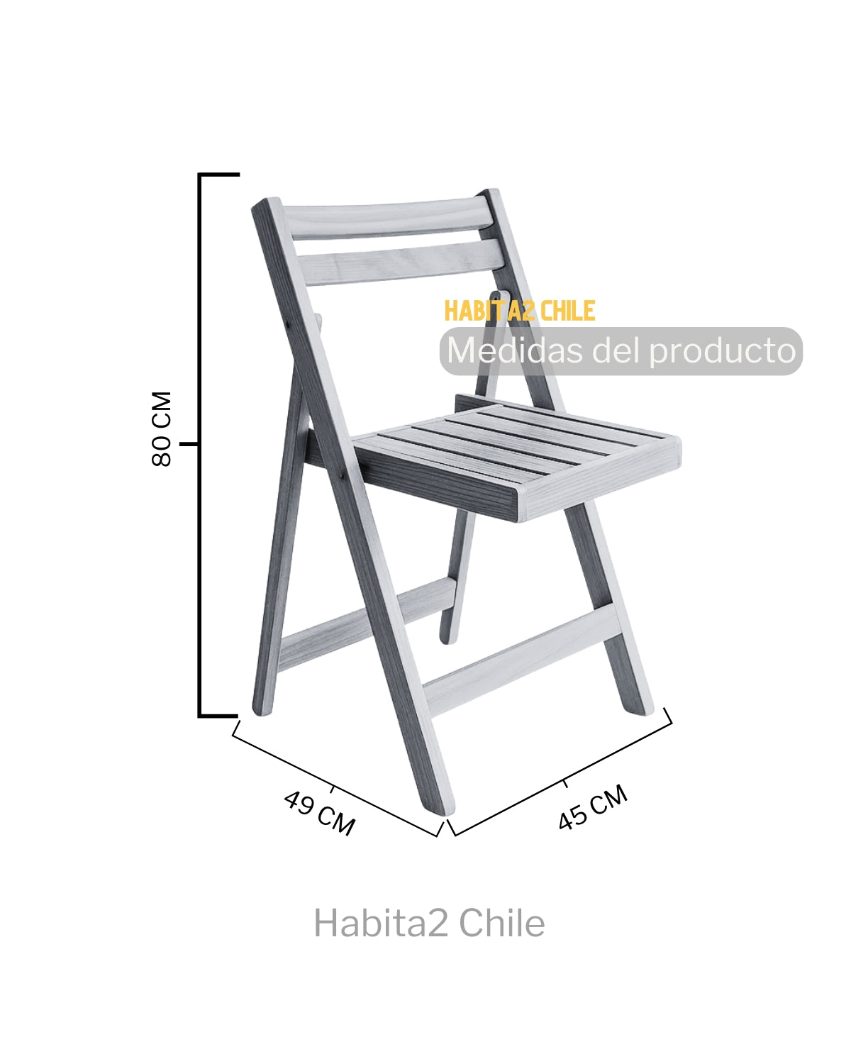 Silla Plegable Woody