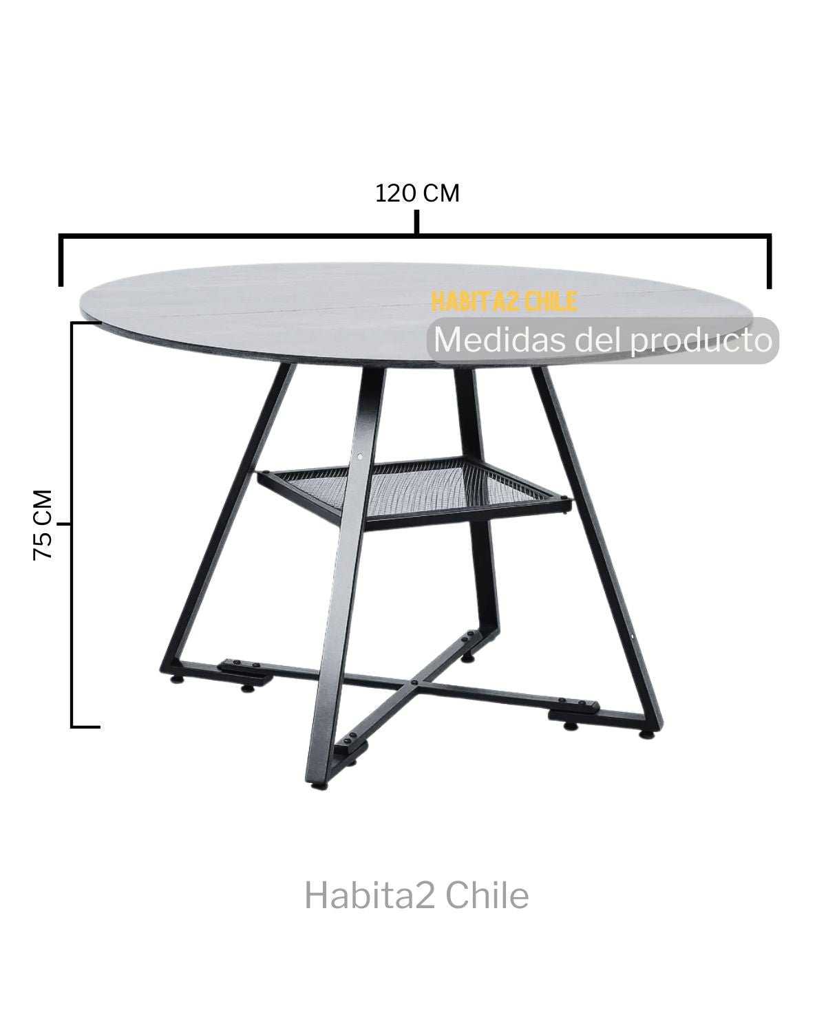 Mesa Colonia 120 Cm