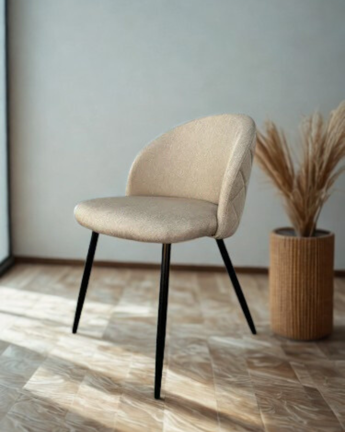 Silla Nordic Lino Black