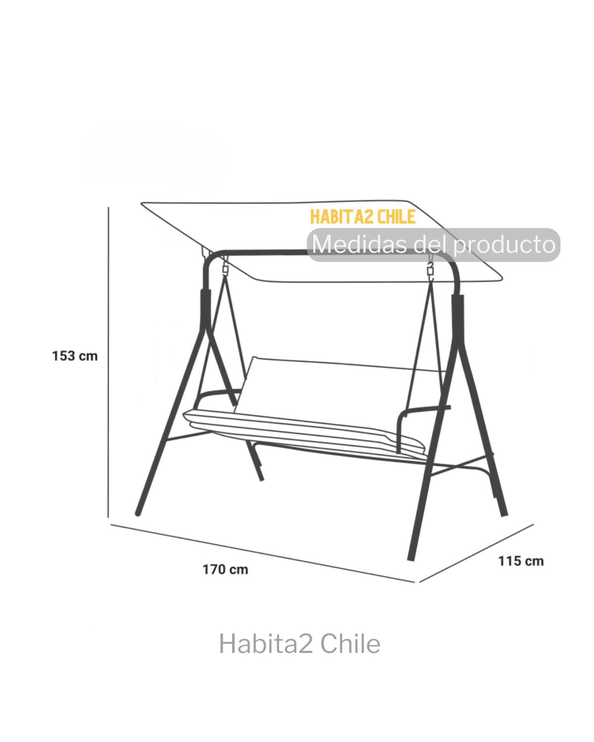 Sillon Colgante Spring