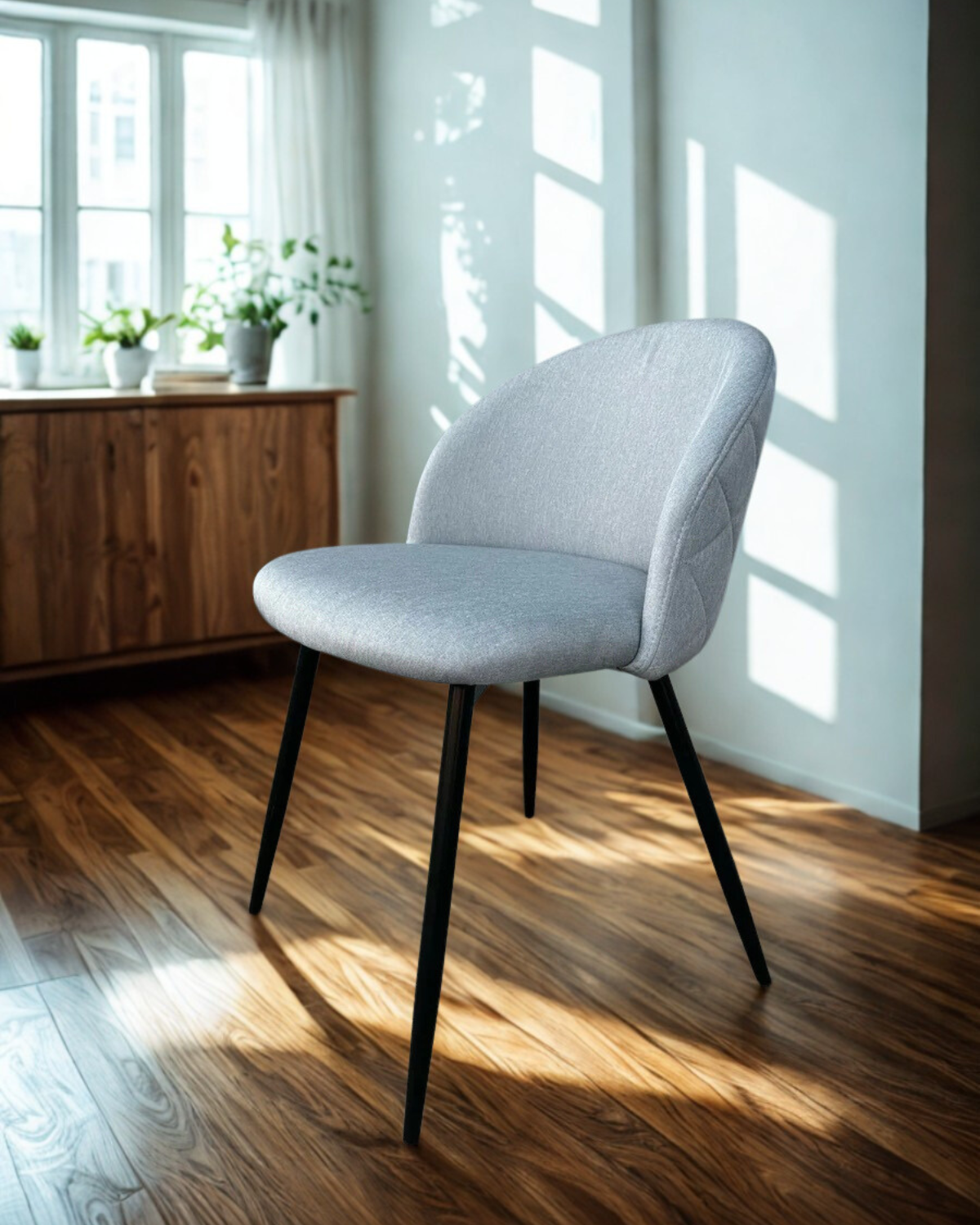 Silla Nordic Lino Black