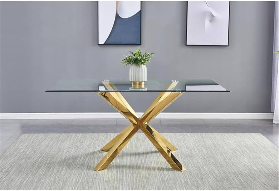 Mesa Madrid Gold 140x80