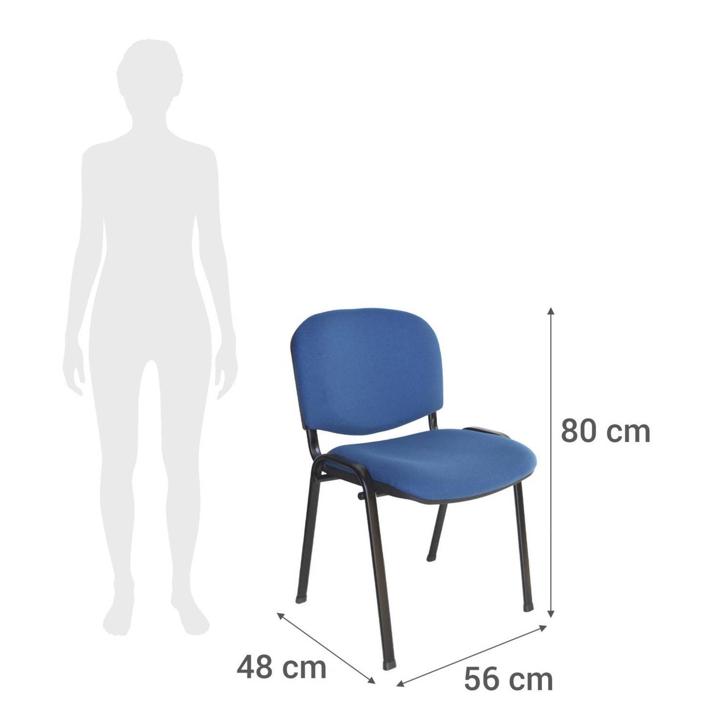 Silla Meeting Acolchada