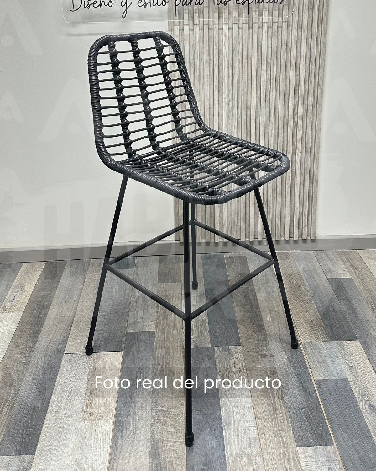 Taburete Santorini Rattan 68 cm