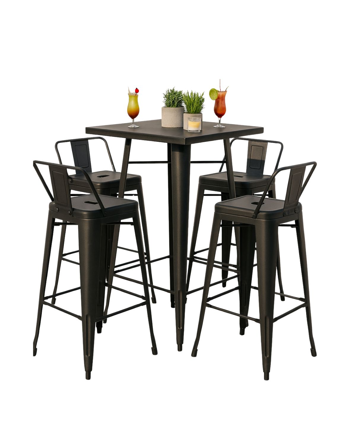 Set Tolix 77 cm Exterior