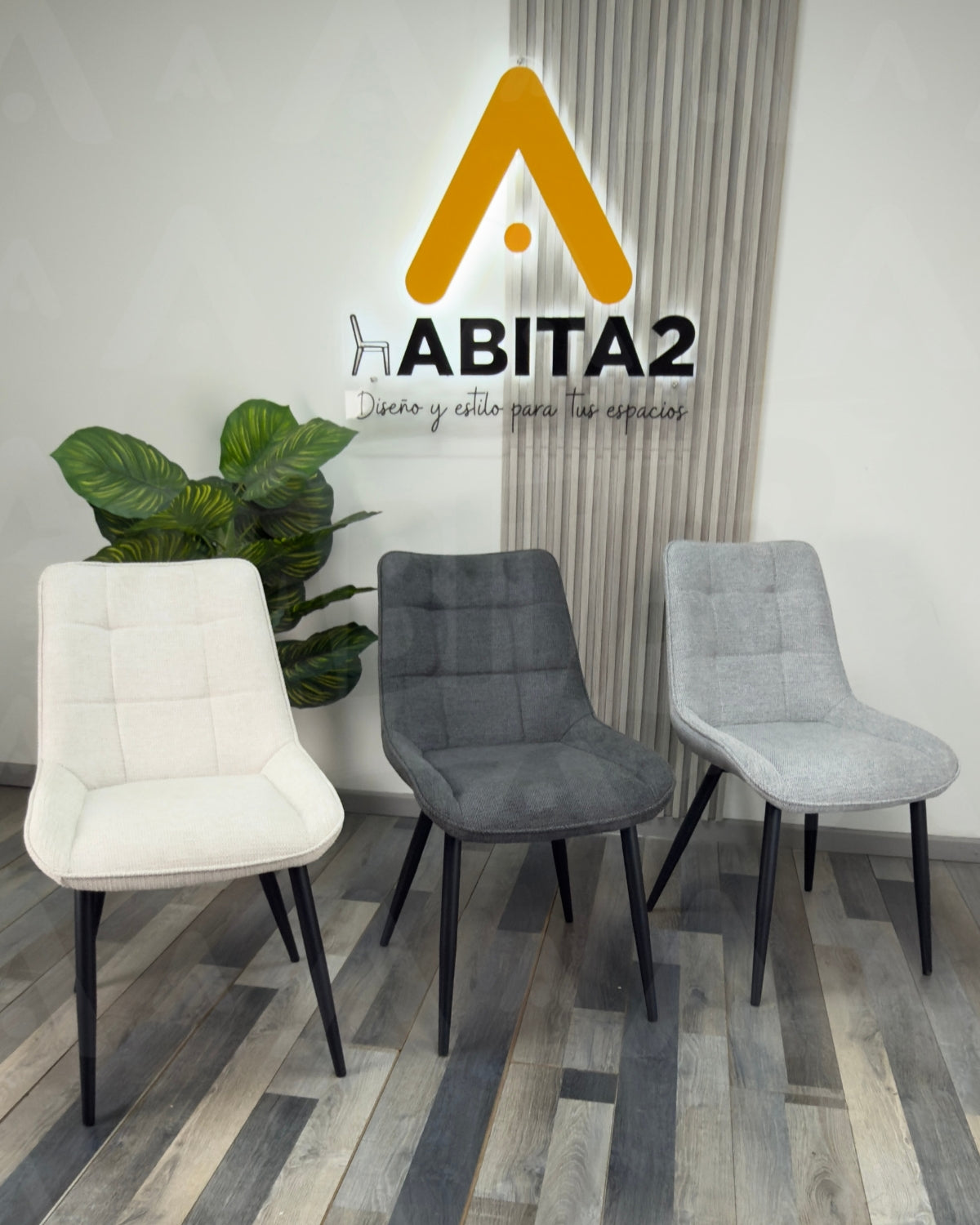 Comedor Merichair Black Minimalista