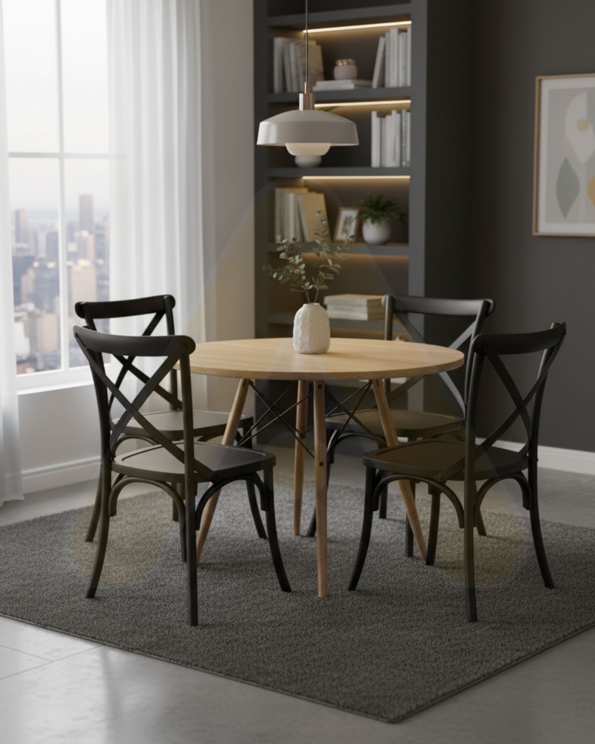 Comedor Sena Eames Wood