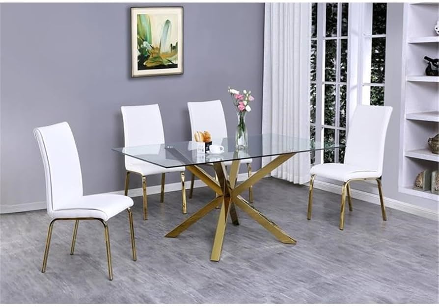 Mesa Madrid Gold 140x80
