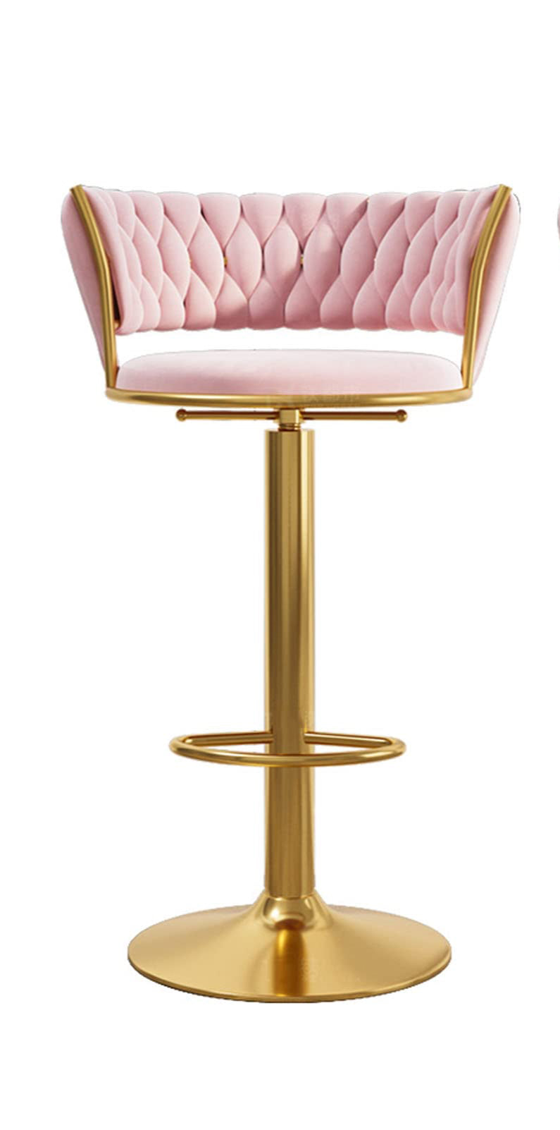 Taburete Queen Terciopelo (Ajustable)