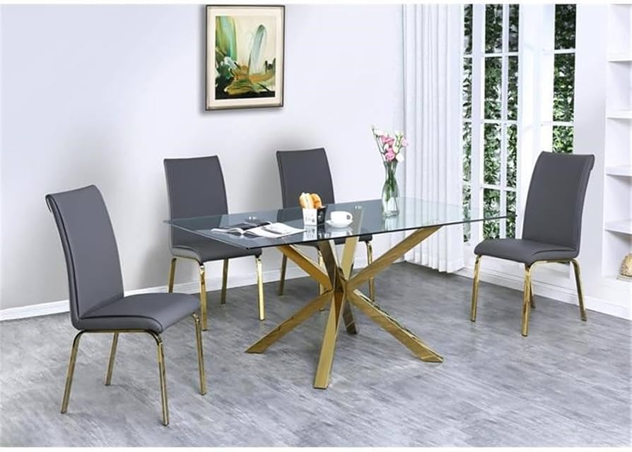 Mesa Madrid Gold 160x90