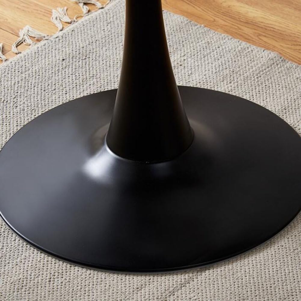 Mesa Tulip simil Marmol 100 cm