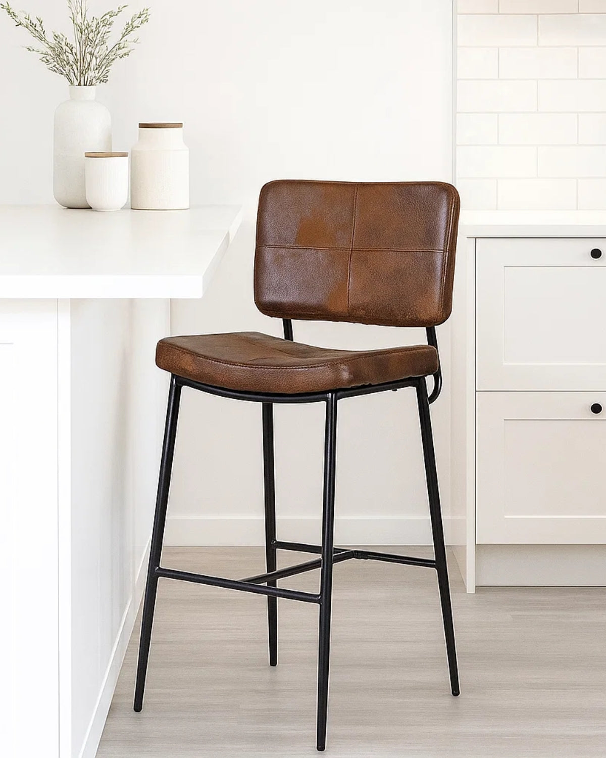 Pack 2 Sillas de Bar Coffee 68cm