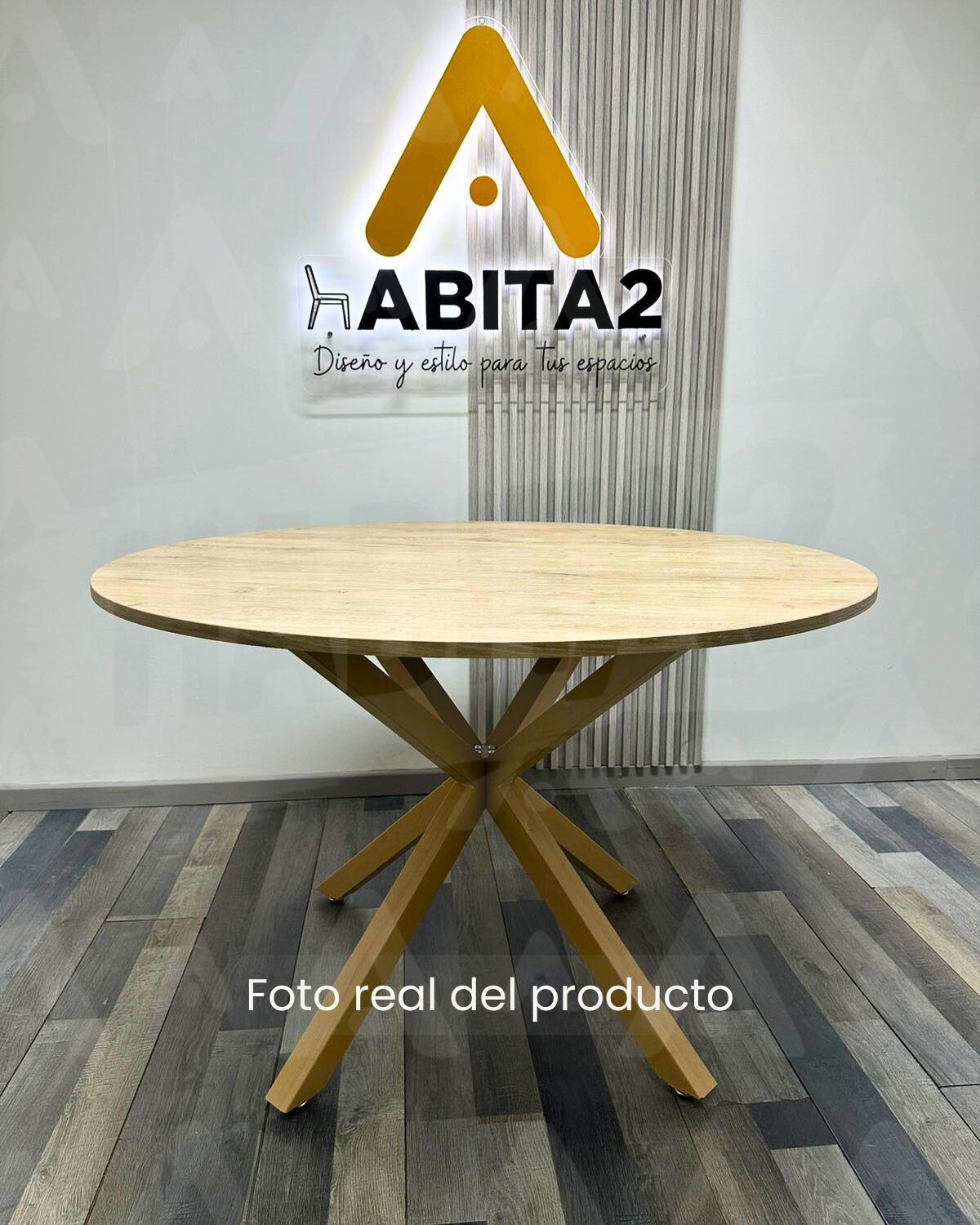 Mesa Nordic Redonda MDF 100 cm