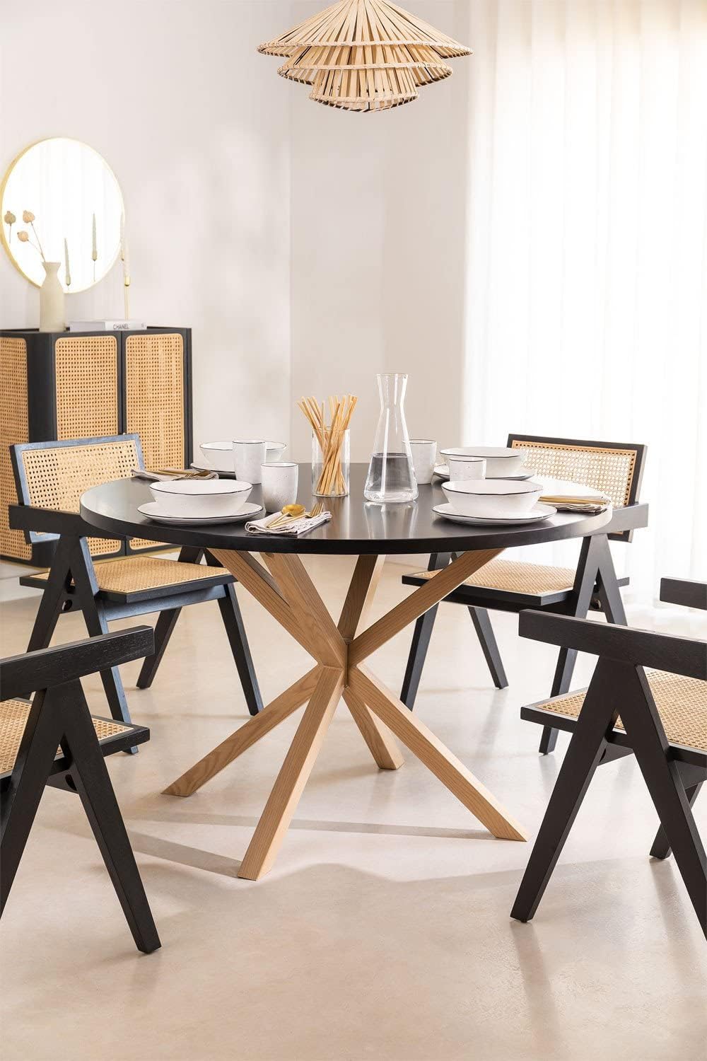 Mesa Nordic Redonda MDF 100 cm