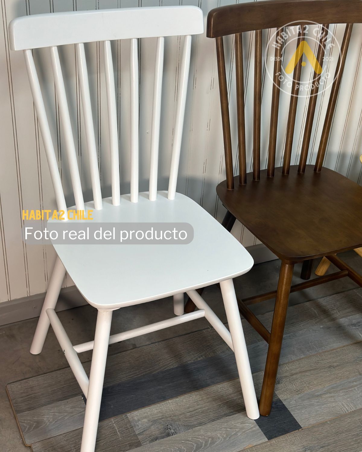 Pack 2 Sillas Windsor Madera