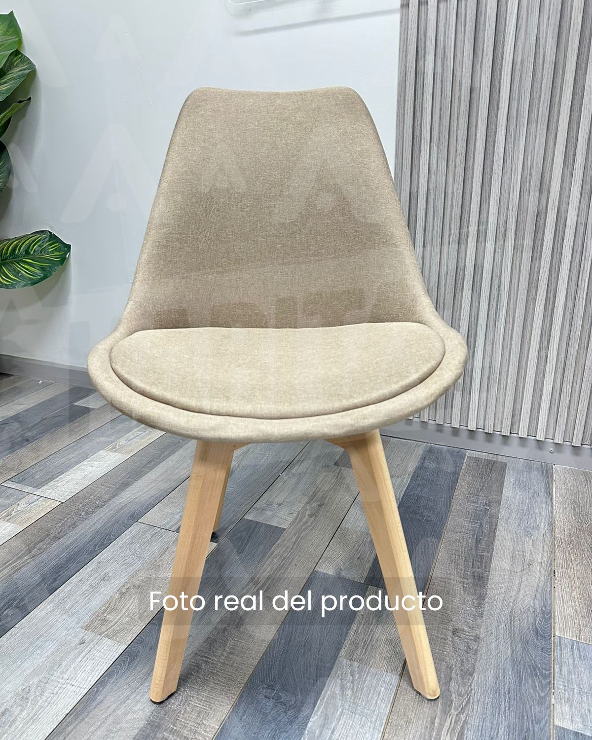 Silla Tulip Lino