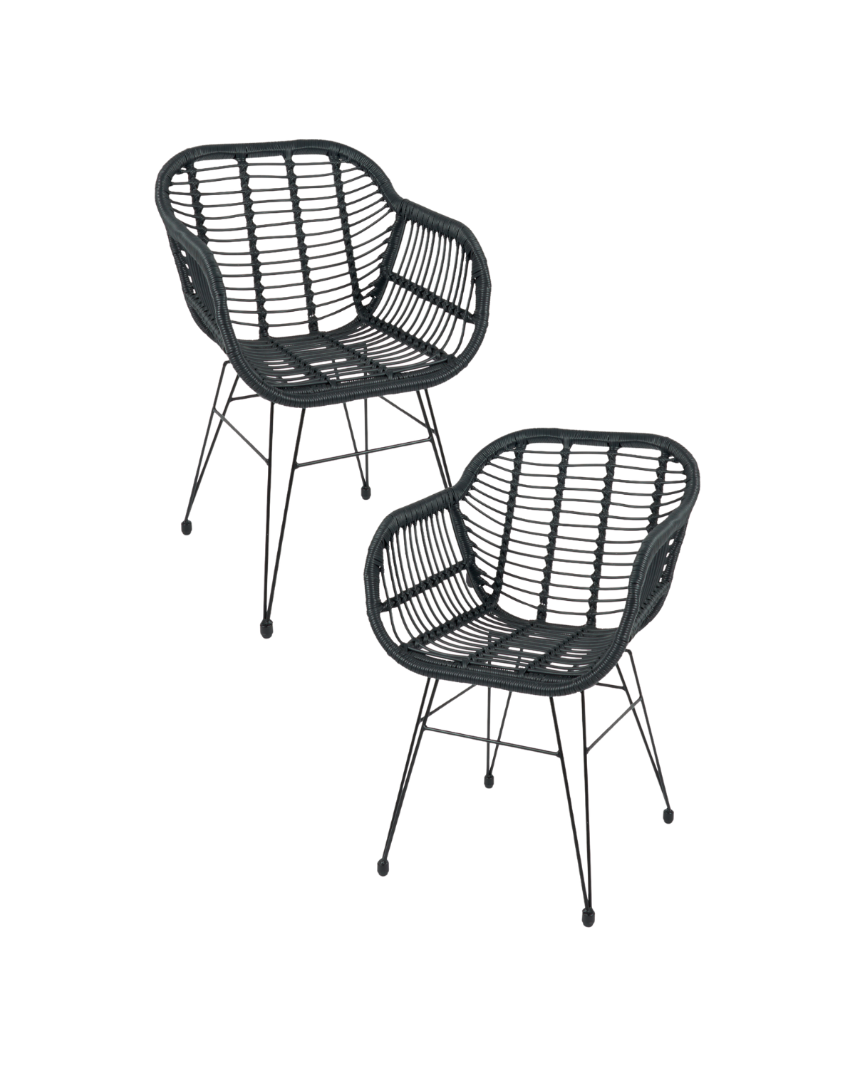 Pack 2 Butaca Rattan Santorini