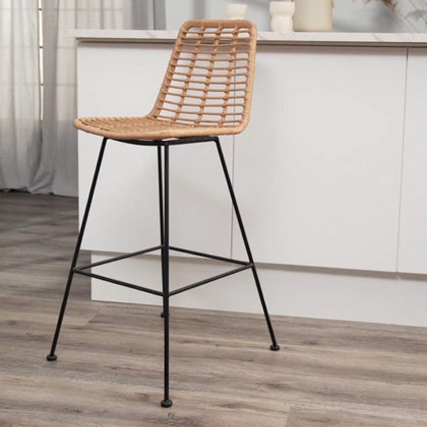 Taburete Santorini Rattan 68 cm