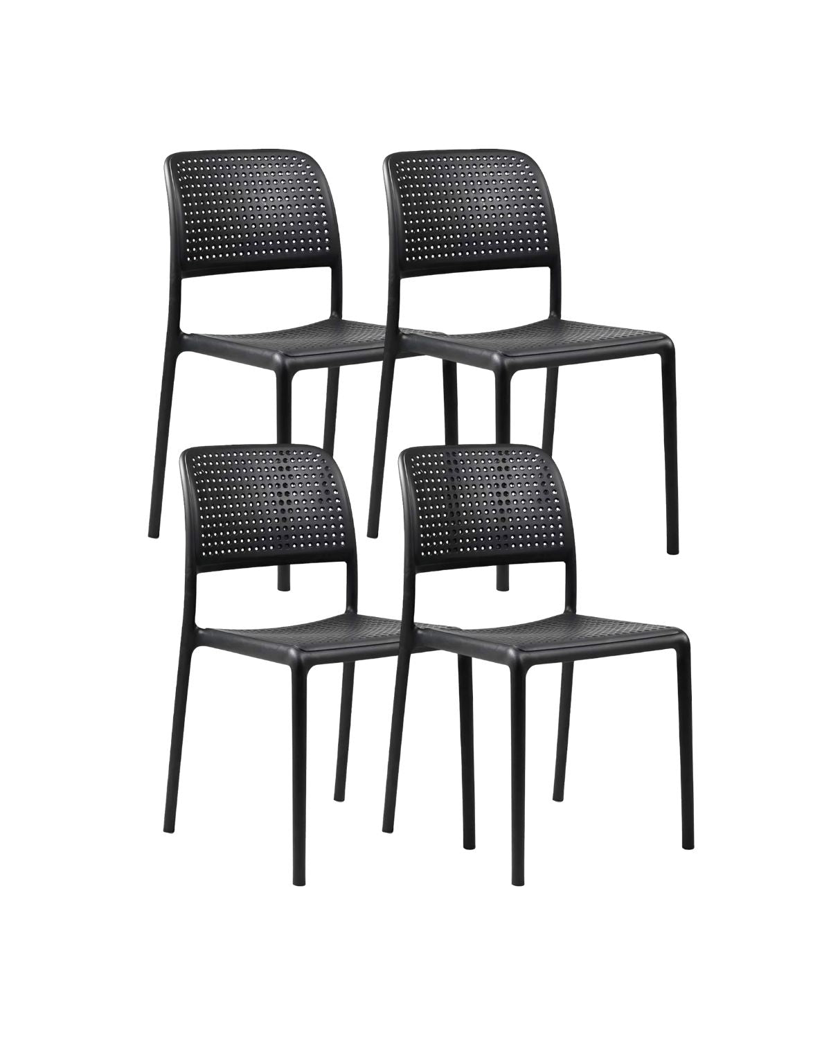 Pack 4 Sillas Urban Black