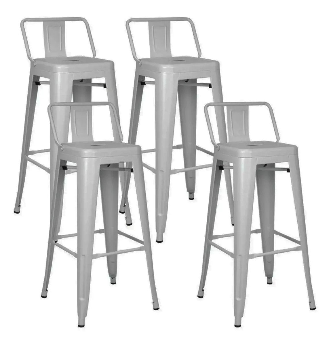 Pack 4 Taburetes Tolix 64 cm
